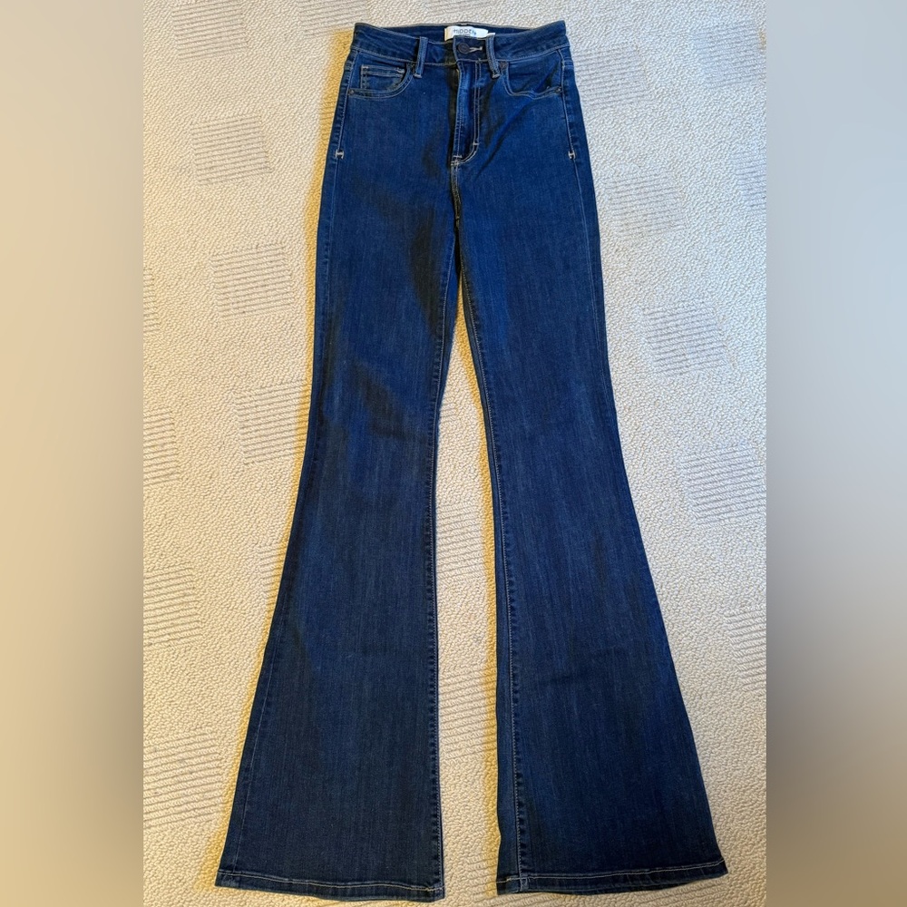 Hidden Jeans Women's High Waist Flare Jeans